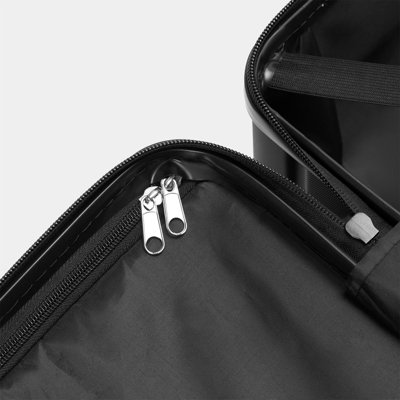 3 Piece Set Of Suitcase Luggage Hard Shell Travel Case Bag - 7