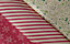 3 Recyclable Christmas Wrapping Paper Kraft Brown 3M 70cm Snowflake Holly Stripe