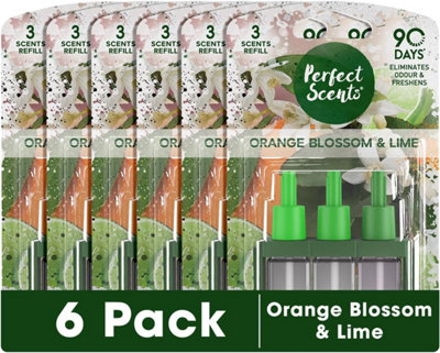 3 Scents Air Freshener Refill 6 Pack Compatible with 3volution Orange ...