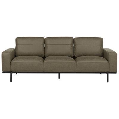 3 Seater Fabric Sofa Green SOVIK