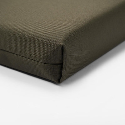 3 Seater Foam Bench Pad with Zip Waterproof Cover