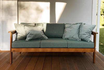 Cushions for wooden outlet sofa