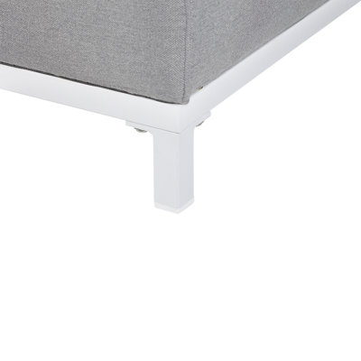 3 Seater Sofa 3 Seater Fabric Light Grey ROVIGO - 7
