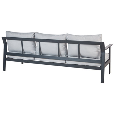 3 Seater Sofa 3 Seater Light Grey KIATO - 5