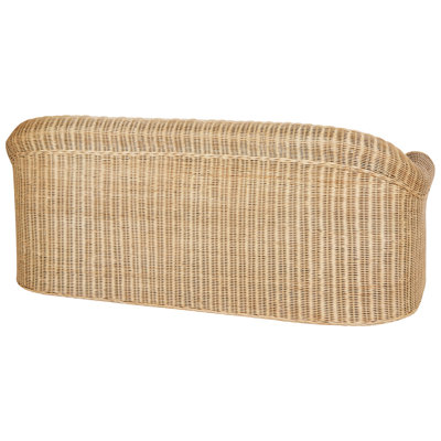 3 Seater Sofa 3 Seater Rattan Natural LIVADEIA - 5