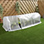 3 Section Polytunnel Greenhouse