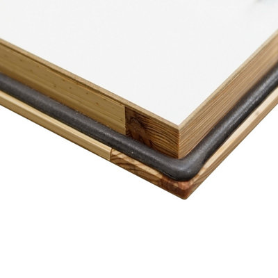 3 Section Timber Folding Loft Ladder Kit with Insulated Hatch - 2.8m Max Height for Easy Access