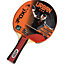 3 STAR Table Tennis Bat - 1.8mm Sponge 6mm Blade Flared Handle Racket Ping Pong