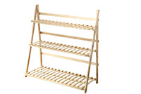 3 Tier Bamboo Folding Plant Stand