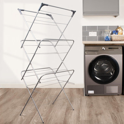 Highlands Deluxe 3 Tier Heated Airer Drying Rack