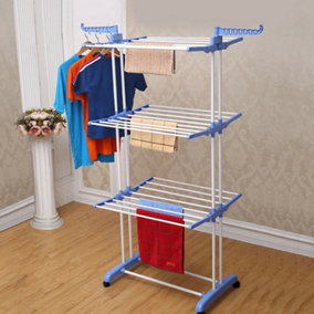 3 Tier Clothes Airer - Indoor Outdoor Clothes Rack