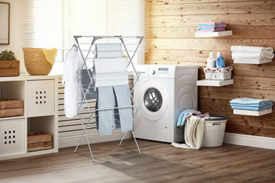 Laundry room rack for hangers 2025