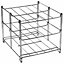 3 Tier Cooling Oven Rack Chrome Shelves Cooking Roasting Tray Pizza Cake Stand