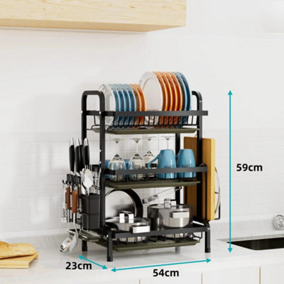 Set De 3 Supports De Transport Ovales En Métal – Pour Plats