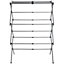 3 Tier Extendable Clothes Airer Dryer Metal Laundry Drying Rack Indoor Outdoor