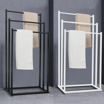 Relaxdays Porte-Valise Pliant, Bois, H X L X P : 54,5 X 66 X 44,5 Cm