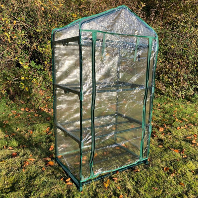 3 Tier Mini Greenhouse Clear View Replacement Cover - 4