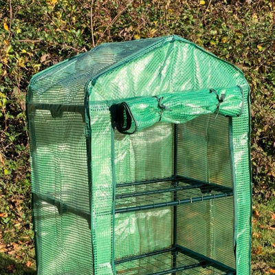 3 Tier Mini Greenhouse Re-inforced Replacement Cover - 4