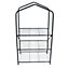 3 Tier Outdoor Mini Green House Growing Storage Room for Plants Steel Frame