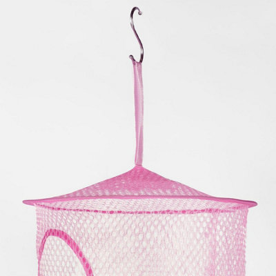 3 Tier Toys Storage Hanging Net Organiser Basket - 3
