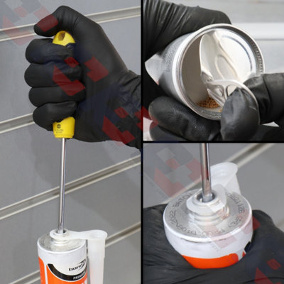 3 Tubes of PU18 Polyurethane Adhesive Sealant Grey 310ml Tube - 6