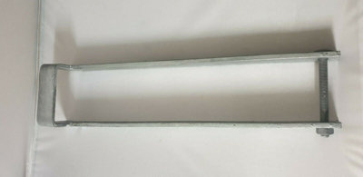 3" WIDE GALVANISED THROW OVER LOOP FIELD GATE LATCH 14" OR 16"