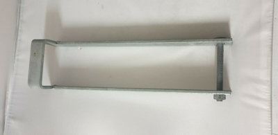 3" WIDE GALVANISED THROW OVER LOOP FIELD GATE LATCH 14" OR 16"