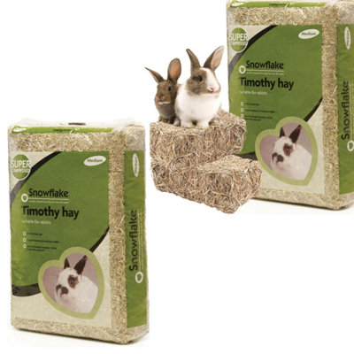 3 x 1.5KG Timothy Hay Natural Fibre Grass Dust Extracted For Small Animals