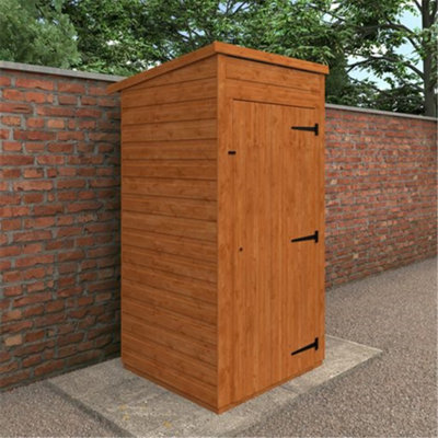 3 x 3 (0.9m x 0.98m) Wooden PENT Tool Tower (12mm Tongue and Groove Floor and PENT Roof) (3ft x 3ft) (3x3)