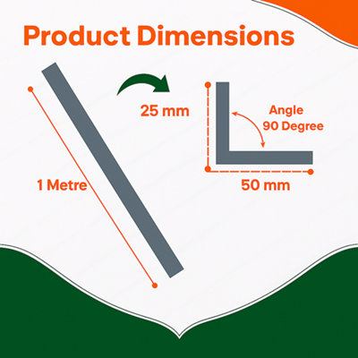 3 x Anthracite Grey 1 Metre UPVC Plastic Rigid Angle 50 x 25mm Corner ...