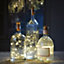 3 x Bottle Stopper Wire Lights - Battery Powered Warm Gold 20 LED String Lights with Cork Stoppers for Wine or Spirit Bottles