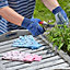 3 x Briers Bee All Rounder Gardening Utility Garden Grip Gloves Cotton Medium