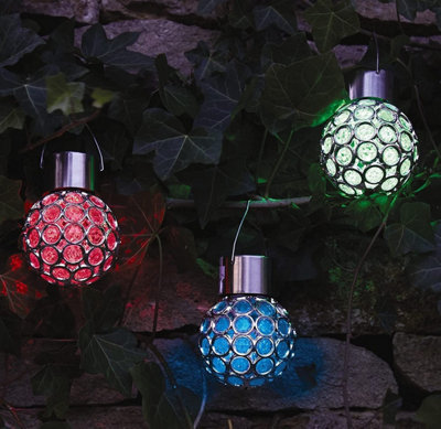 Color changing solar lights deals home depot