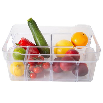 3 x Medium (36.5cm x 27.5cm x 10.5cm) Plastic Modular Containers For ...