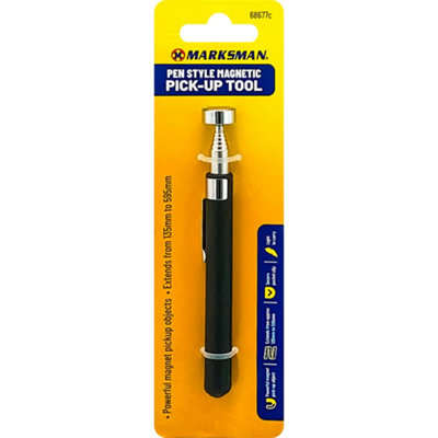 3 X Pen Style Magnetic Pick Up Tool Heavy Duty Extending Lift 595Mm ...