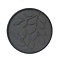 3 x Round Grey Leaf Stepping Stone (Diameter 45cm x Thickness 2cm approx.)