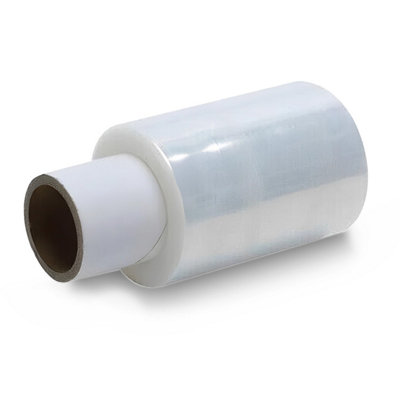 3 x Small Handy Size Clear Mini Waterproof 100mm x 150m Shrink Wrap Roll