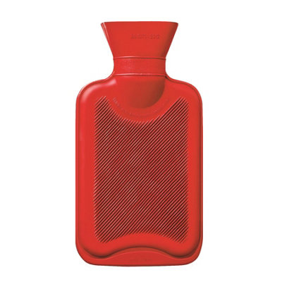 3 x Small Hot Water Bottles - Travel Size Natural Rubber Heated