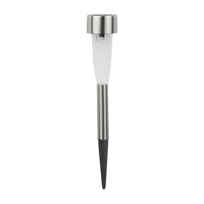 3 x Solar-Powered Fluted Marker Lights for Walkways and Doorways