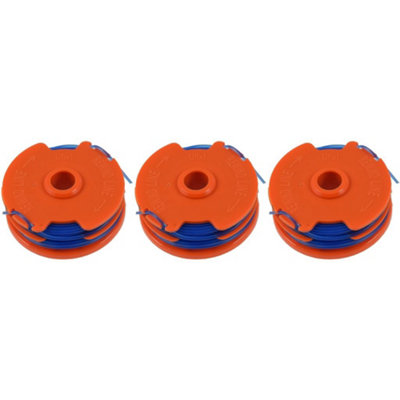 3 x Spool & Line For Qualcast Strimmers 1.5 mm x 2 mm x 5 metre by Ufixt DIY at B&Q