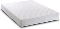 3 Zone Mattress, 15 cm, High-Memory Foam Mattresses with Cleanable Cover, Regular, 3FT Single 90 x 190 cm