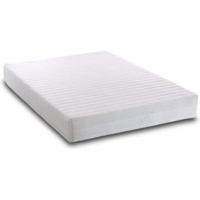 3 Zone Mattress, 15 cm, High-Memory Foam Mattresses with Cleanable Cover, Regular, 4FT6 Double 135 x 190 cm