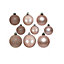 30 Blush Pink Christmas Tree Baubles