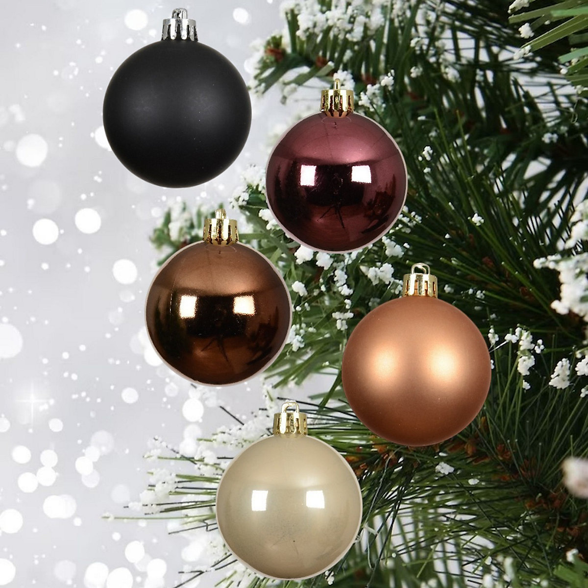 Star Shaped Glitter Sequin Christmas Ornament - 5.5 - Rose Gold | Christmas Central Star Shaped Glitter Sequin Christmas Ornament - 5.5 - Rose Gold | Christmas Central