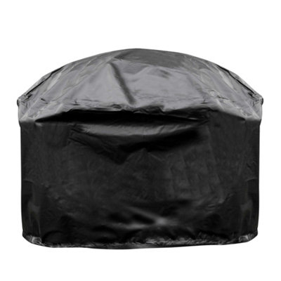 30" Deluxe Traditional Style Fire Pit with Slate Top & Drawstring Cover - DG240 - 3