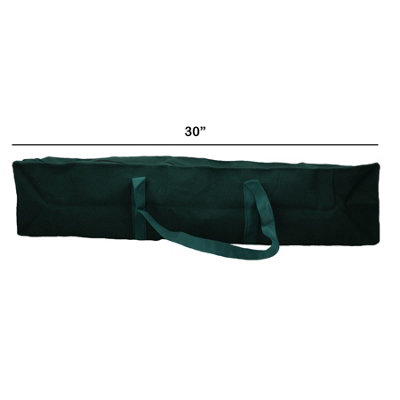 30" Heavy Duty Canvas Zipped Tool Carry Bag Storage Holder Fishing Camping