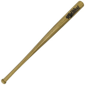 30 Inch Natural Wood Slugger Baseball Bat - Premium Comfort Batting Stick