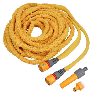 30 Metre Hozelock Superhoze Expanding Garden Hose Watering Pipe Kink ...