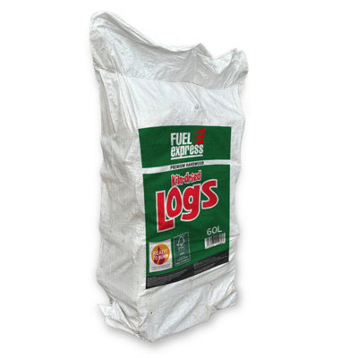 30 X  60LITRE BIRCH FIREWOOD SACKS