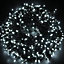 300 Cool White LEDs Multifunction Timer Outdoor String Fairy Lights 30M